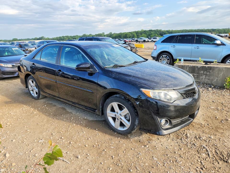 2013 Toyota Camry VIN 4T1BF1FKXDU670218 COPART salvage auction — REAR END, Ks - Cert Of Title-Salvage, sold $3,950 on 2026-07-09 (photo 4)