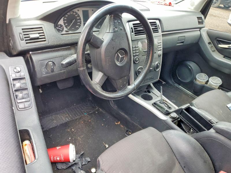 2007 Mercedes-benz B-class VIN WDDFH33X67J224929 COPART salvage auction — SIDE, ON - PERMIT NO BRAND - UNFIT, sold $225 on 2026-08-11 (photo 8)