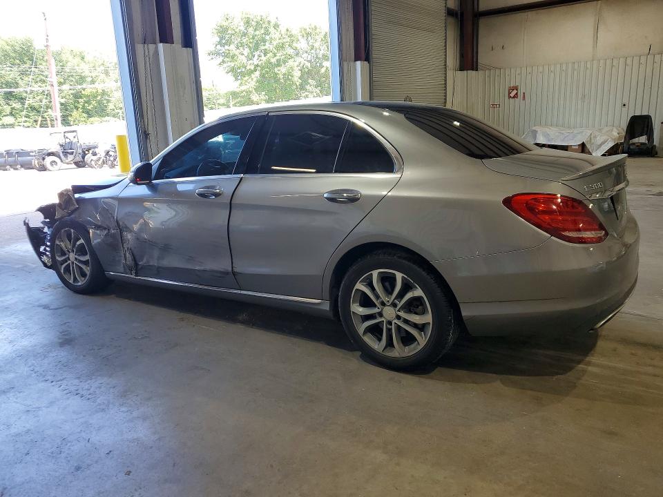 2016 Mercedes-benz C-klasse VIN WDDWF4JB4GR138782 COPART salvage auction — FRONT END, Tx - Salvage Vehicle Title, sold $1,750 on 2026-08-10 (photo 2)