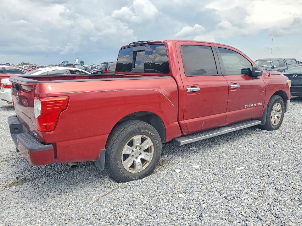 2018 Nissan TITAN VIN 1N6AA1E69JN500356 COPART salvage auction — INTERIOR BURN, Tx - Salvage Vehicle Title, sold $3,150 on 2026-07-27 (photo 3)