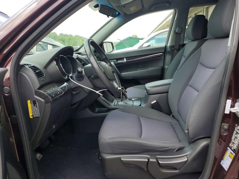 2012 Kia Sorento VIN 5XYKTDA28CG262161 COPART salvage auction — FRONT END, Ky - Cert Of Title-Salvage, sold $1,600 on 2026-07-30 (photo 7)