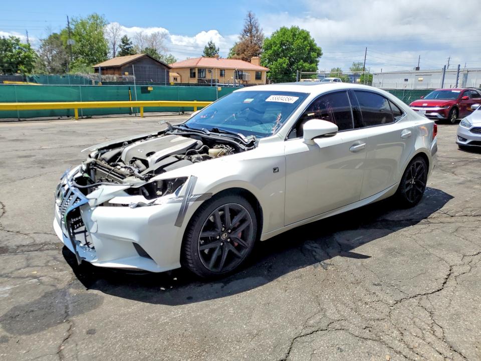 2014 Lexus Is VIN JTHCE1D28E5000871 COPART salvage auction — FRONT END, Co - Public - Salvage Title, sold $4,500 on 2026-07-28 (photo 1)