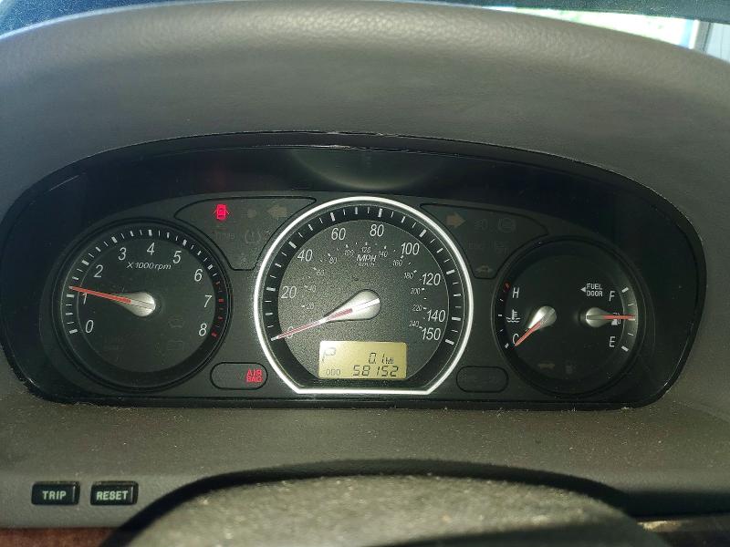 2007 Hyundai Sonata VIN 5NPET46C57H224917 COPART salvage auction — SIDE, PA - CERTIFICATE OF SALVAGE, sold $525 on 2026-07-15 (photo 9)