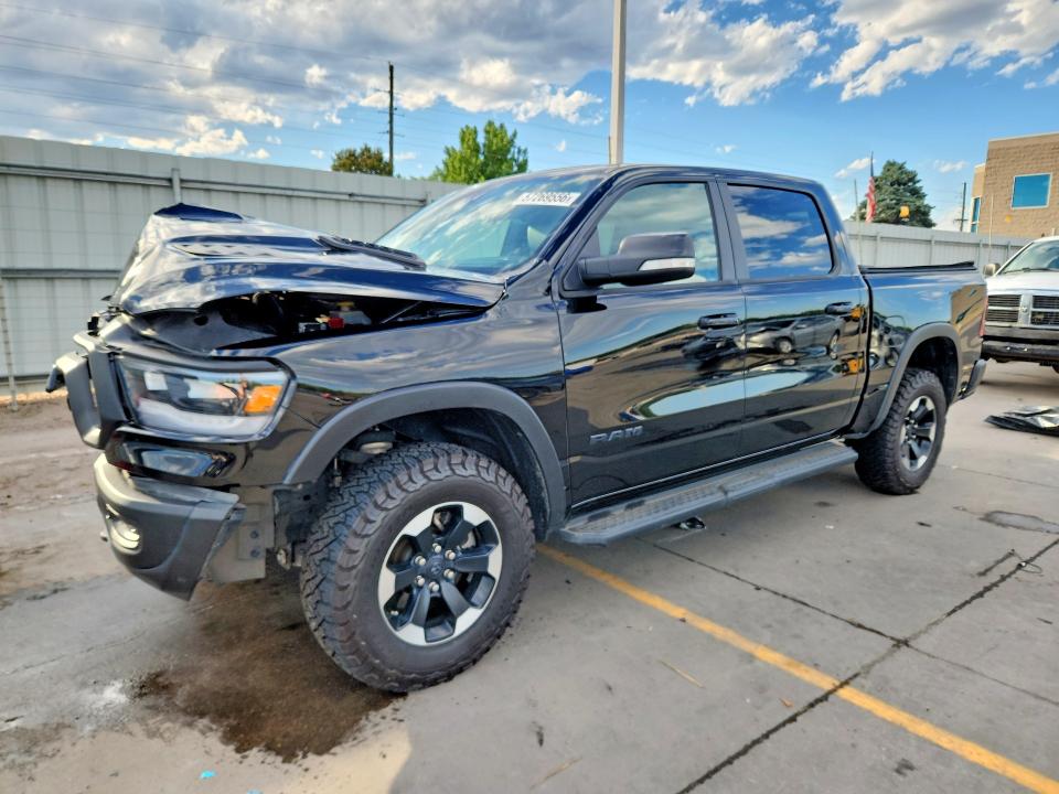 2021 Ram 1500 VIN 1C6SRFLT7MN558645 COPART salvage auction — FRONT END, Co - Salvage Title, sold $14,600 on 2026-07-27 (photo 1)