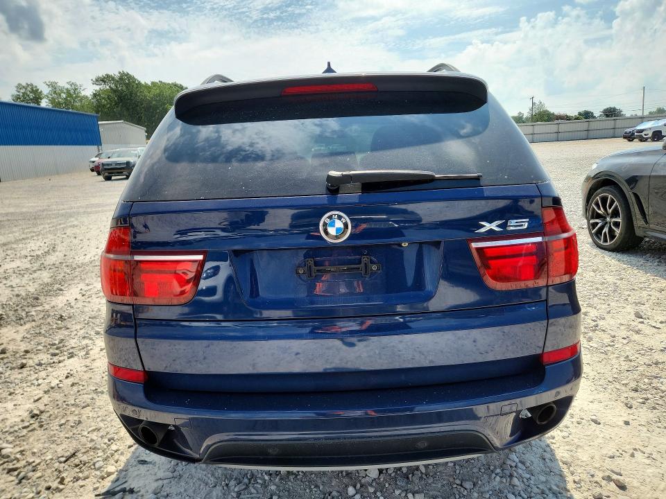 2012 BMW X5 VIN 5UXZV4C58CL759763 COPART salvage auction — HAIL, Mo - Salvage Certificate Of Title, sold $750 on 2026-07-13 (photo 6)