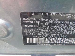 2011 Subaru Forester VIN JF2SHADC5BH711999 COPART salvage auction — FRONT END, Ak - Bill Of Sale- Salvage, sold $30 on 2026-07-14 (photo 9)