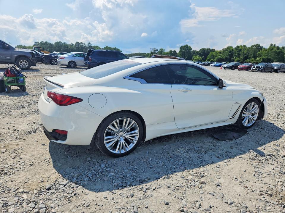 2018 Infiniti Q60 VIN JN1EV7EK7JM342438 COPART salvage auction — FRONT END, GA - CERT OF TITLE-SALVAGE, sold $2,250 on 2026-07-30 (photo 3)
