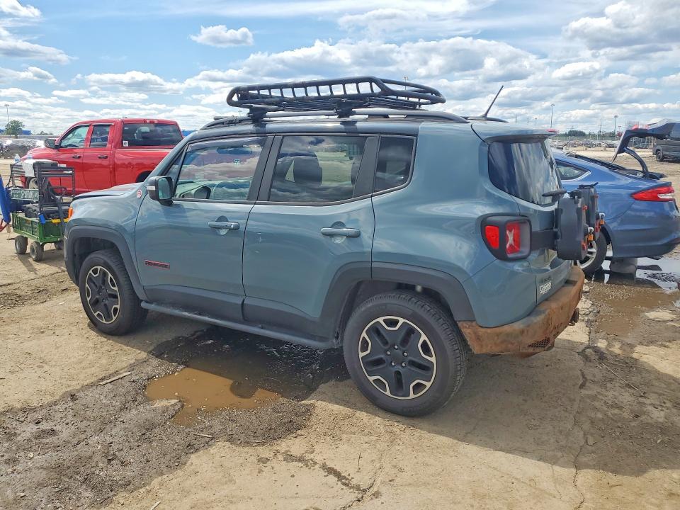 2016 Jeep VIN ZACCJBCTXGPD92775 COPART salvage auction — FRONT END, Mi - Certificate Of Title, sold $1,150 on 2026-07-08 (photo 2)