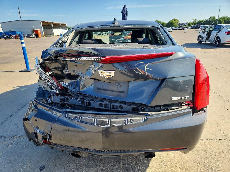 2015 Cadillac Ats VIN 1G6AB5RX3F0102206 COPART salvage auction — REAR END, Tx - Salvage Vehicle Title, sold $1,500 on 2026-07-09 (photo 6)