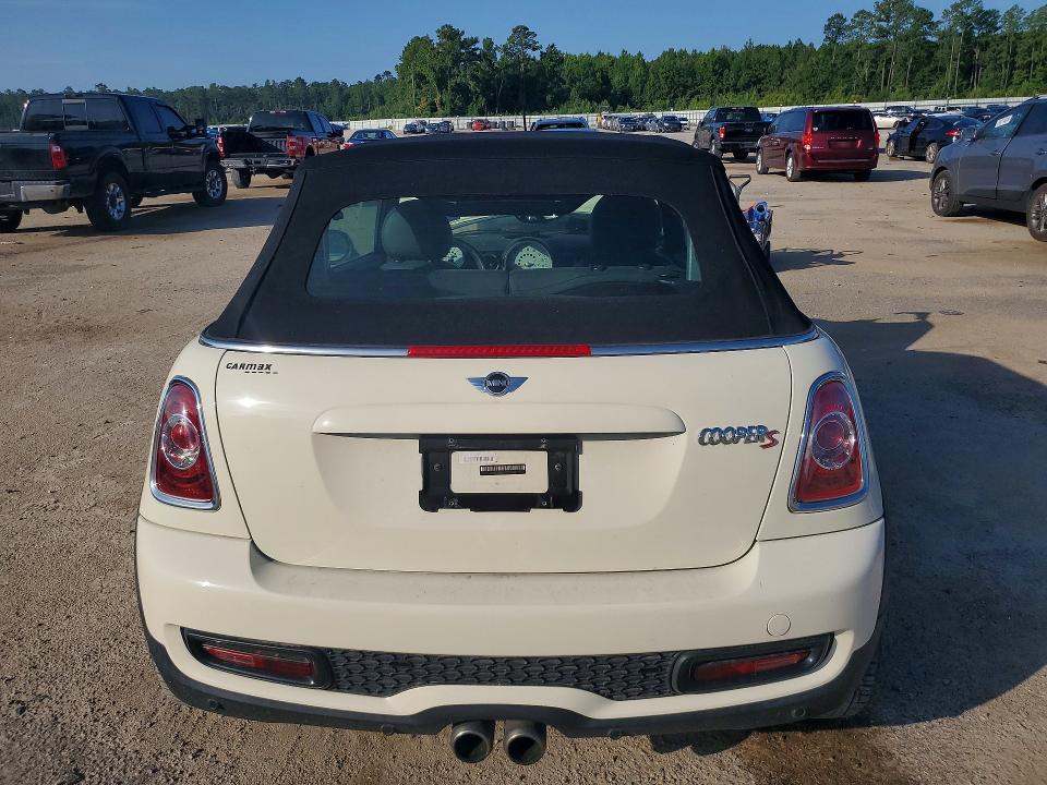 2014 Mini Cooper VIN WMWZP3C59ET707290 COPART salvage auction — FRONT END, SC - CERT OF TITLE-SALVAGE, sold $975 on 2026-08-03 (photo 6)