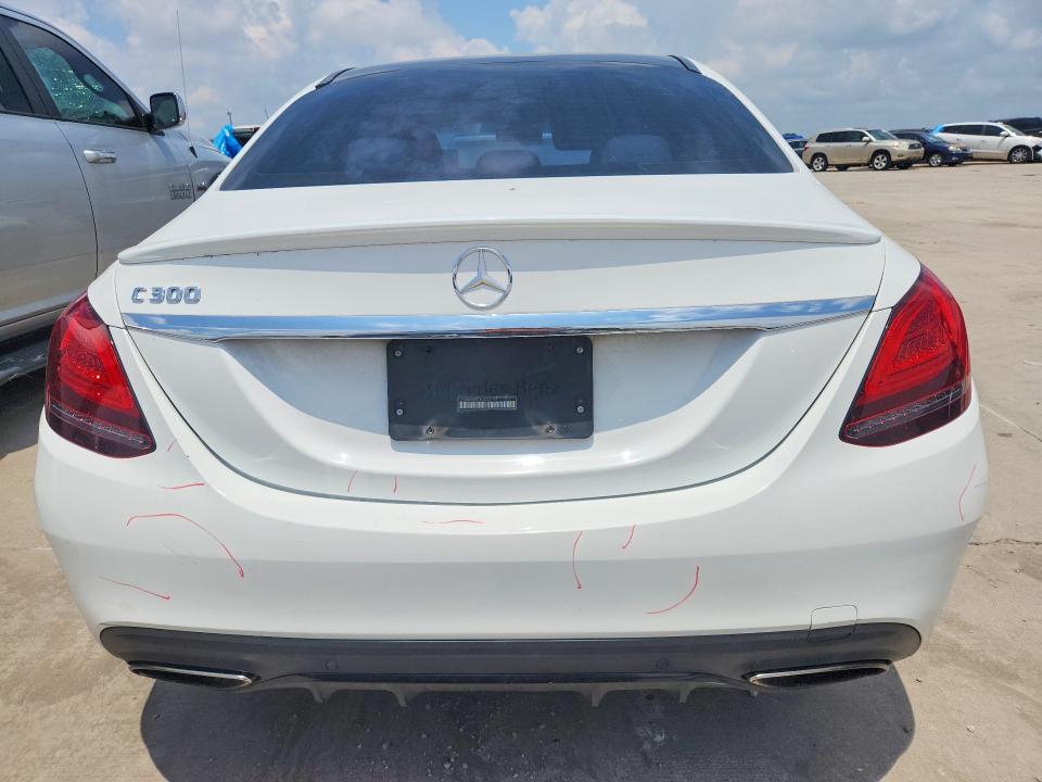 2019 Mercedes-benz C-klasse VIN 55SWF8DB2KU322130 COPART salvage auction — VANDALISM, Tx - Certificate Of Title, sold $7,100 on 2026-08-20 (photo 6)