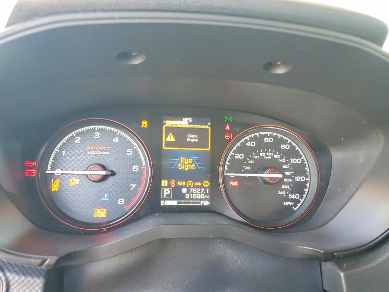 2020 Subaru Forester VIN JF2SKAMC5LH565705 COPART salvage auction — FRONT END, Ca - Salvage Certificate, sold $5,700 on 2026-07-09 (photo 9)