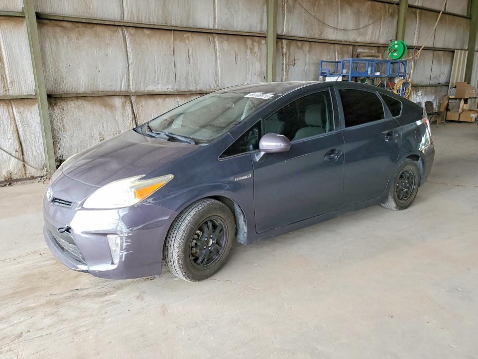 2012 Toyota Prius VIN JTDKN3DU7C1613353 COPART salvage auction — FRONT END, Az - Certificate Of Title, sold $2,700 on 2026-07-08 (photo 1)