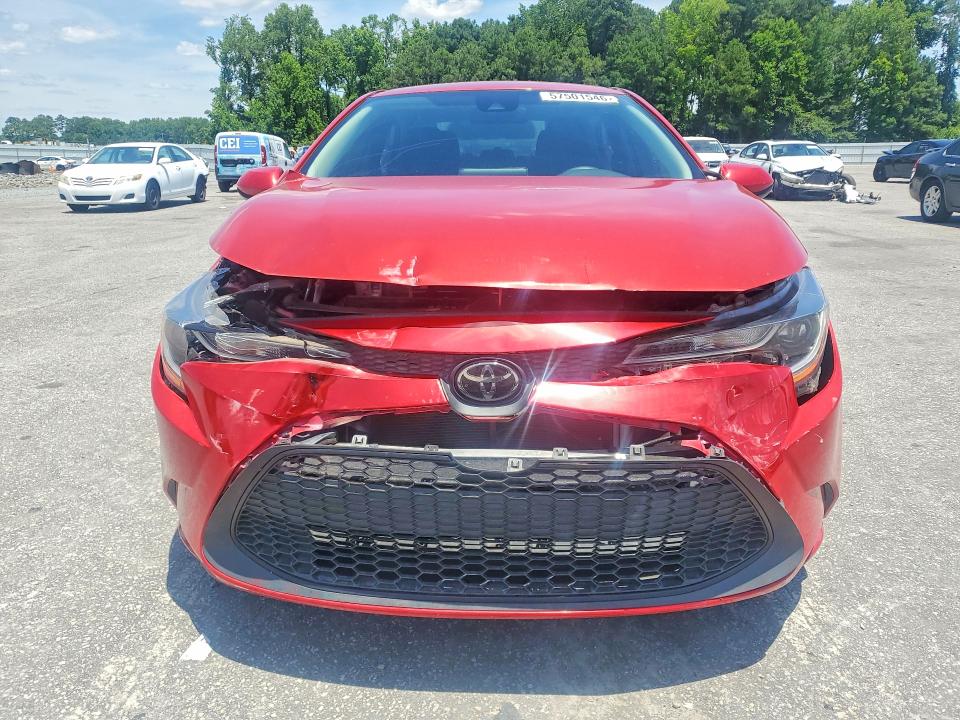2021 Toyota Corolla VIN 5YFEPMAE6MP251023 COPART salvage auction — REAR END, Nc - Salvage Certificate Of Title, sold $1,950 on 2026-07-28 (photo 5)