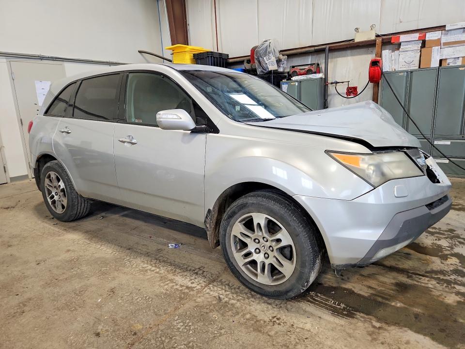 2007 Acura Mdx VIN 2HNYD28597H001828 COPART salvage auction — FRONT END, AB - BOS - SALVAGE, sold $500 on 2026-07-09 (photo 4)