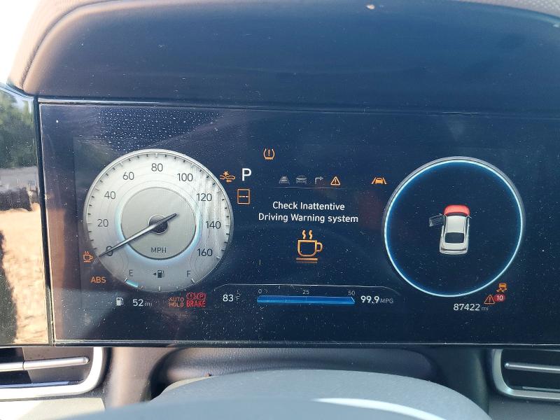 2024 Hyundai Elantra VIN KMHLS4DG7RU732858 COPART salvage auction — REAR END, Nc - Salvage Certificate Of Title, sold $3,200 on 2026-07-27 (photo 9)