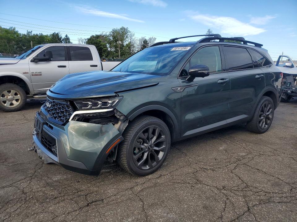 2022 Kia Sorento VIN 5XYRKDLF7NG104754 COPART salvage auction — FRONT END, Co - Salvage Title, sold $9,200 on 2026-07-21 (photo 1)