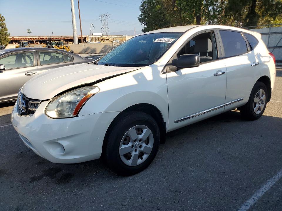 2013 Nissan Rogue VIN JN8AS5MVXDW660376 COPART salvage auction — FRONT END, Ca - Salvage Certificate, sold $1,200 on 2026-07-16 (photo 1)
