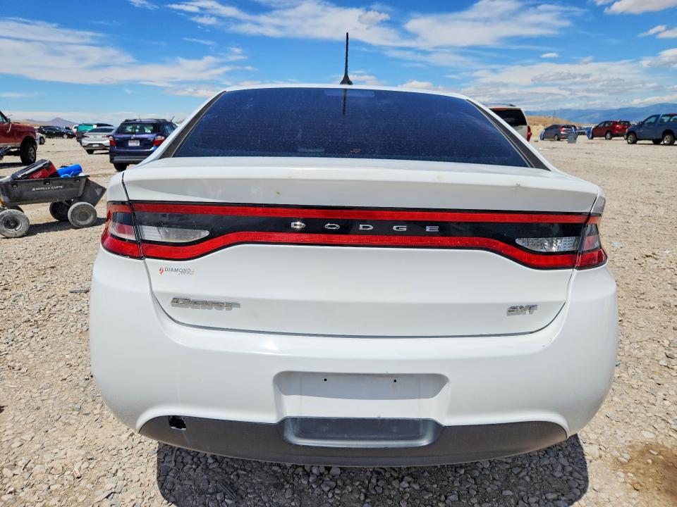 2016 Dodge Dart VIN 1C3CDFFA3GD821699 COPART salvage auction — FRONT END, Ut - Cert Of Title-Rebuilt/Restored, sold $150 on 2026-07-10 (photo 6)