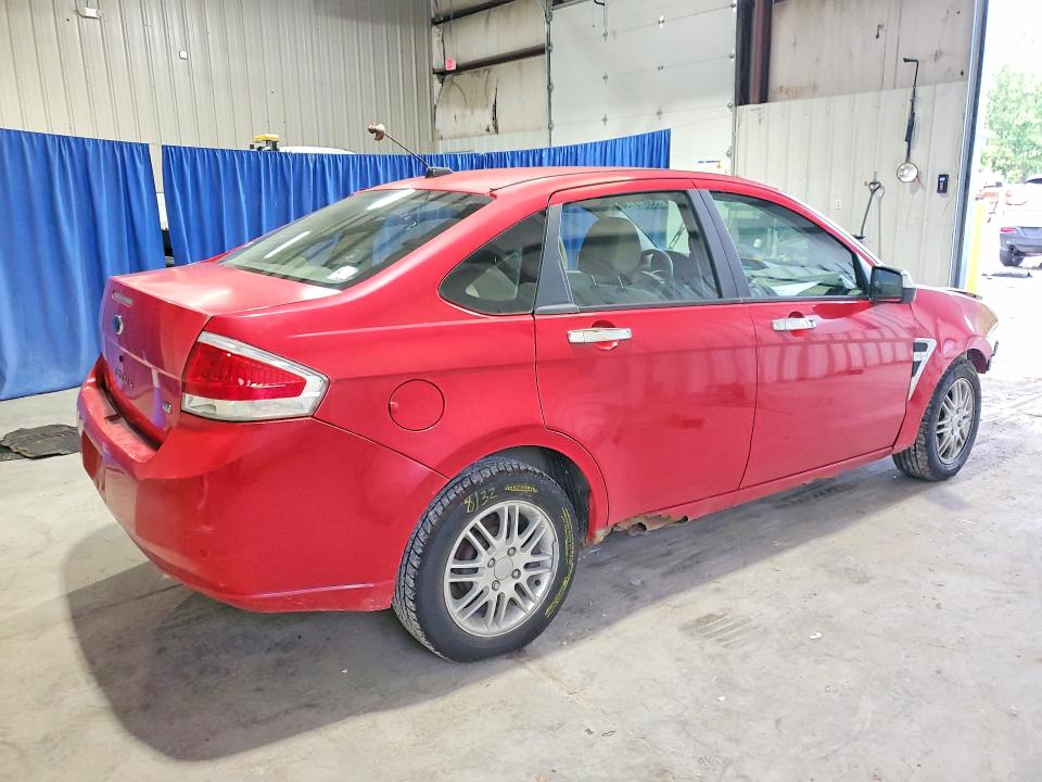 2008 Ford Focus VIN 1FAHP35N78W147788 COPART salvage auction — FRONT END, Wv - Salvage Certificate, sold $175 on 2026-07-02 (photo 3)