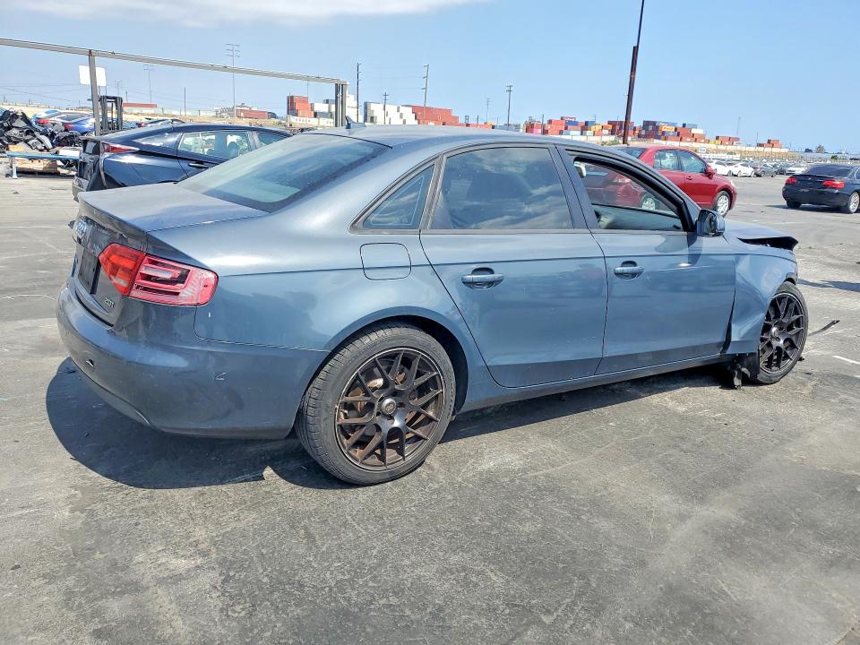 2011 Audi A4 VIN WAUAFAFL2BN056101 COPART salvage auction — FRONT END, CA - SALVAGE CERTIFICATE, sold $325 on 2026-07-10 (photo 3)