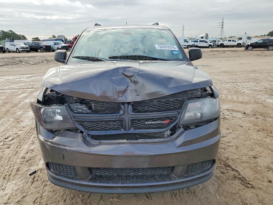 2020 Dodge Journey VIN 3C4PDCAB4LT280033 COPART salvage auction — FRONT END, Tx - Salvage Vehicle Title, sold $1,850 on 2026-07-31 (photo 5)