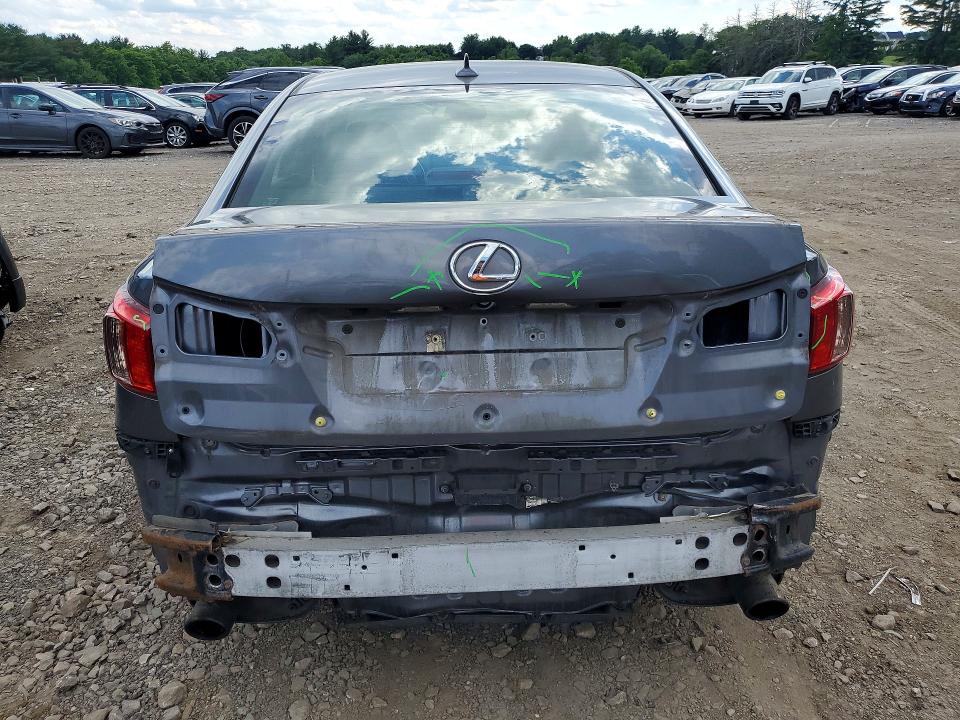 2013 Lexus Is VIN JTHBF5C20D5185286 COPART salvage auction — REAR END, MD - CERT OF SALVAGE > 75% DAMAGE, sold $1,350 on 2026-07-27 (photo 6)