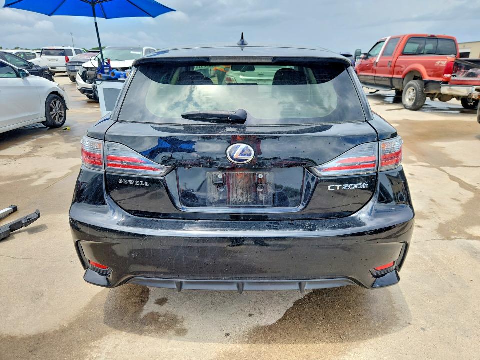 2015 Lexus Ct VIN JTHKD5BHXF2250810 COPART salvage auction — FRONT END, Tx - Salvage Vehicle Title, sold $3,700 on 2026-08-01 (photo 6)