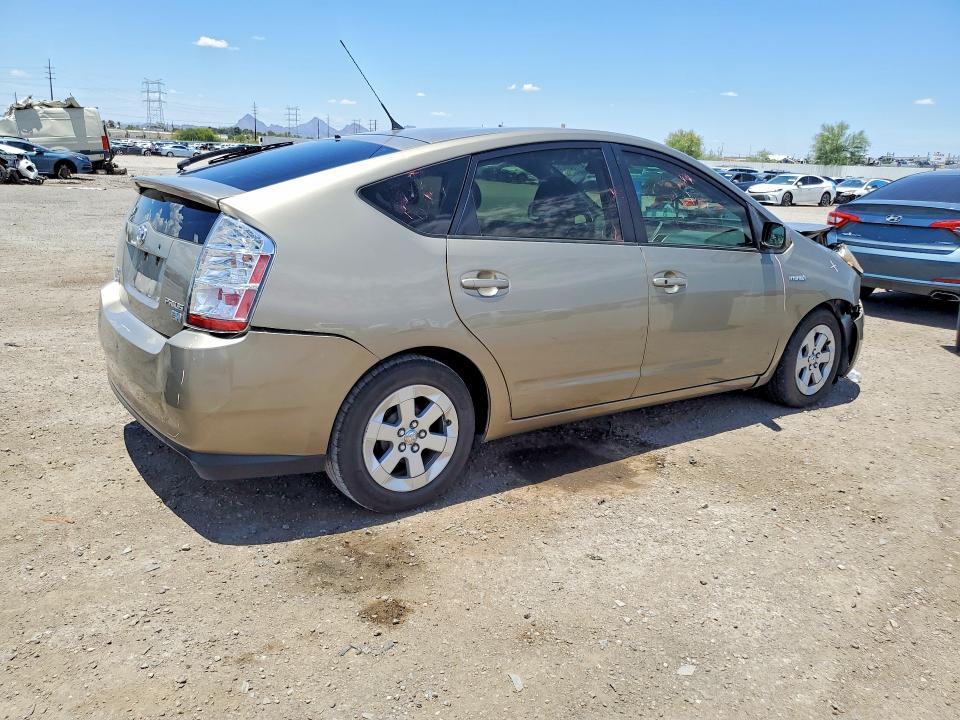 2006 Toyota Prius VIN JTDKB20U967509134 COPART salvage auction — FRONT END, Az - Cert Of Title - Salvage, sold $675 on 2026-07-24 (photo 3)
