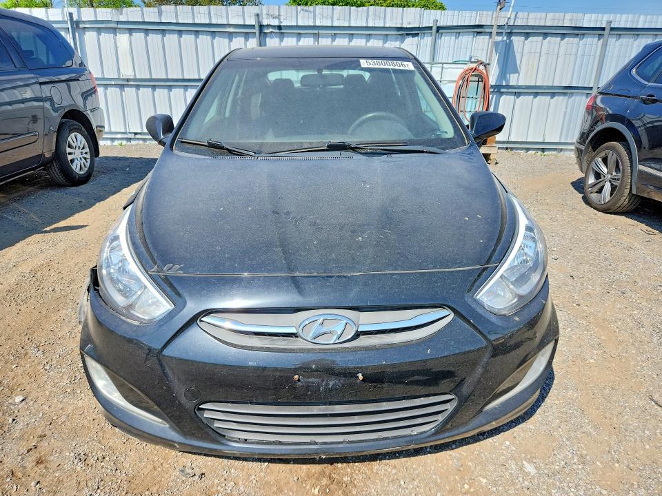 2017 Hyundai Accent VIN KMHCT5AE4HU313659 COPART salvage auction — SIDE, On - Permit No Brand - Unfit, sold $1,050 on 2026-07-28 (photo 5)