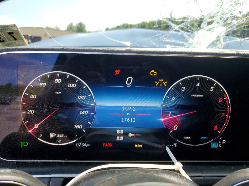 2025 Mercedes-benz Gls-klasse VIN 4JGFF5KE1SB327699 COPART salvage auction — FRONT END, Ny - Mv-907A Salvage Certificate, sold $30,000 on 2026-08-24 (photo 9)