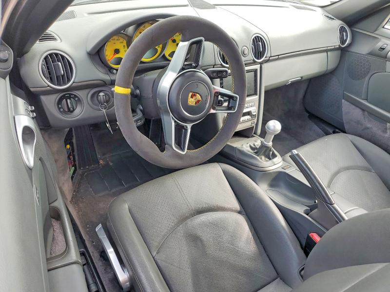 2007 Porsche Boxster VIN WP0CA298X7U711691 COPART salvage auction — FRONT END, Tx - Salvage Vehicle Title, sold $4,200 on 2026-07-02 (photo 8)