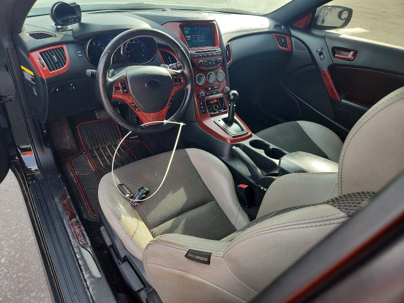2013 Hyundai Genesis VIN KMHHT6KD1DU103600 COPART salvage auction — FRONT END, Al - Cert Of Title-Salvage Title, sold $950 on 2026-07-08 (photo 8)