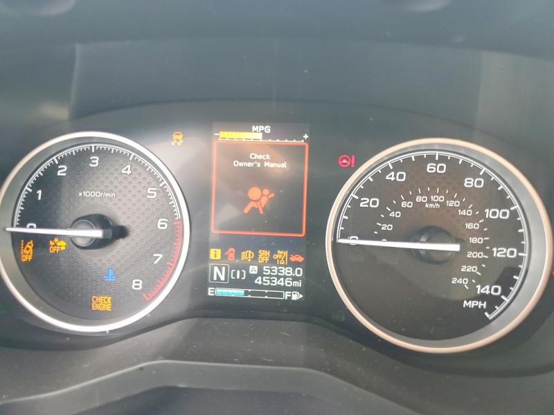 2023 Subaru Forester VIN JF2SKAEC7PH480773 COPART salvage auction — FRONT END, Ny - Mv-907A Salvage Certificate, sold $2,250 on 2026-07-09 (photo 9)