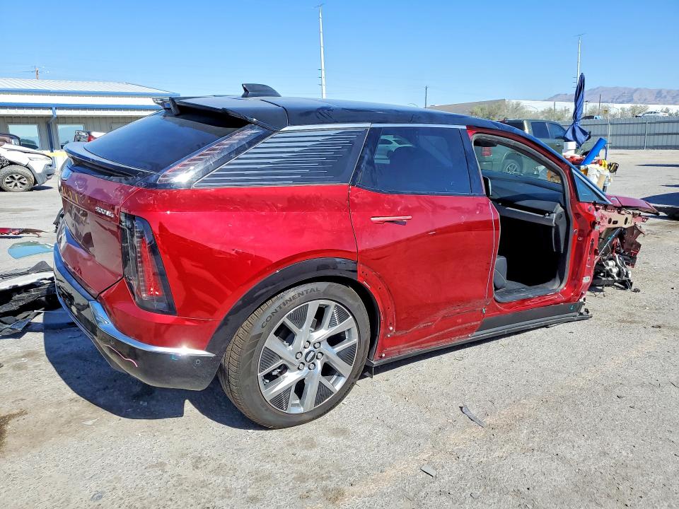 2025 Cadillac Optiq VIN 3GYK3BMR4SS265501 COPART salvage auction — FRONT END, Nv - Salvage Title, sold $10,300 on 2026-07-14 (photo 3)