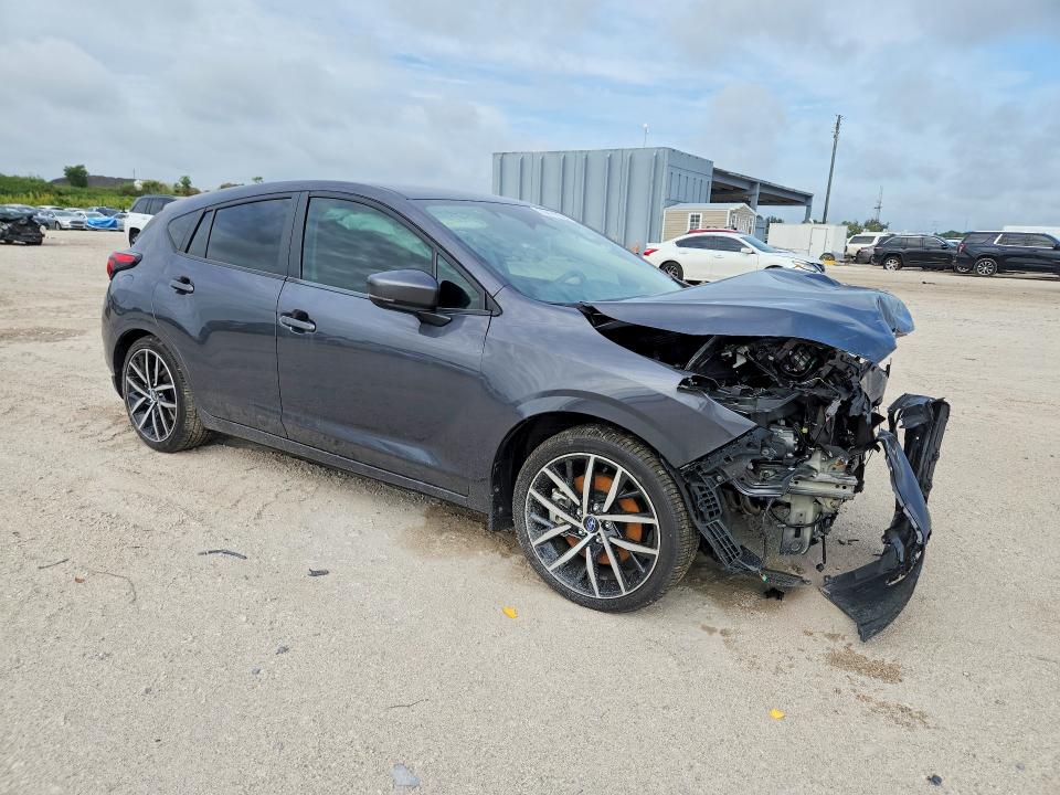 2024 Subaru Impreza VIN JF1GUAFC3R8904066 COPART salvage auction — FRONT END, Fl - Cert Of Title Slvg Rebuildable, sold $4,650 on 2026-07-30 (photo 4)