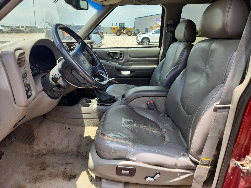 1998 Gmc Jimmy VIN 1GKDT13W4W2519861 COPART salvage auction — REAR END, Tx - Salvage Vehicle Title, sold $90 on 2026-07-22 (photo 7)
