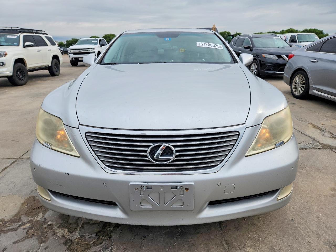 2007 Lexus LS 460 VIN JTHBL46F075029397 COPART salvage auction — Rear End, TX - CERTIFICATE OF TITLE (P), sold $1,950 on 2026-07-02 (photo 5)