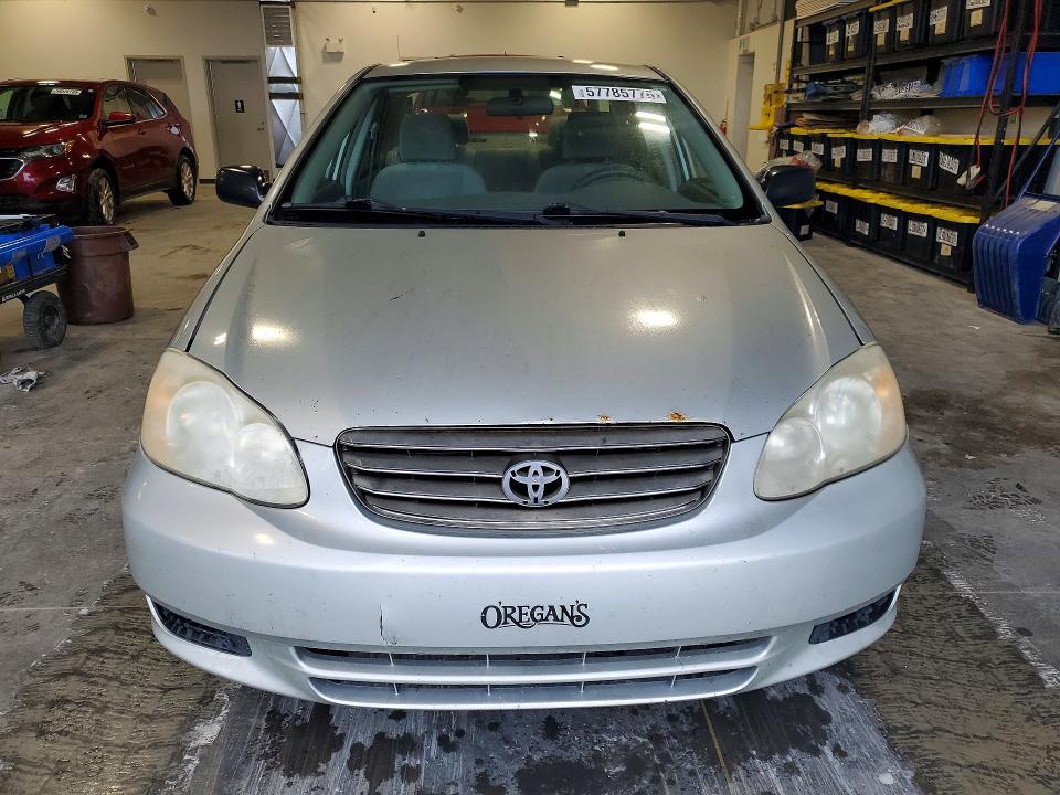 2004 Toyota Corolla VIN 2T1BR32E44C819887 COPART salvage auction — MECHANICAL, Ns - Cert Of Registration, sold $500 on 2026-07-02 (photo 5)