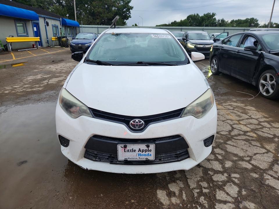 2016 Toyota VIN 5YFBURHE8GP510033 COPART salvage auction — HAIL, KS - CERT OF TITLE-SALVAGE, sold $3,100 on 2026-07-20 (photo 5)