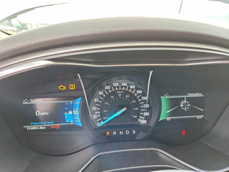 2017 Ford Fusion VIN 3FA6P0T94HR361779 COPART salvage auction — FRONT END, AB - BOS - SALVAGE, sold $3,800 on 2026-07-02 (photo 9)