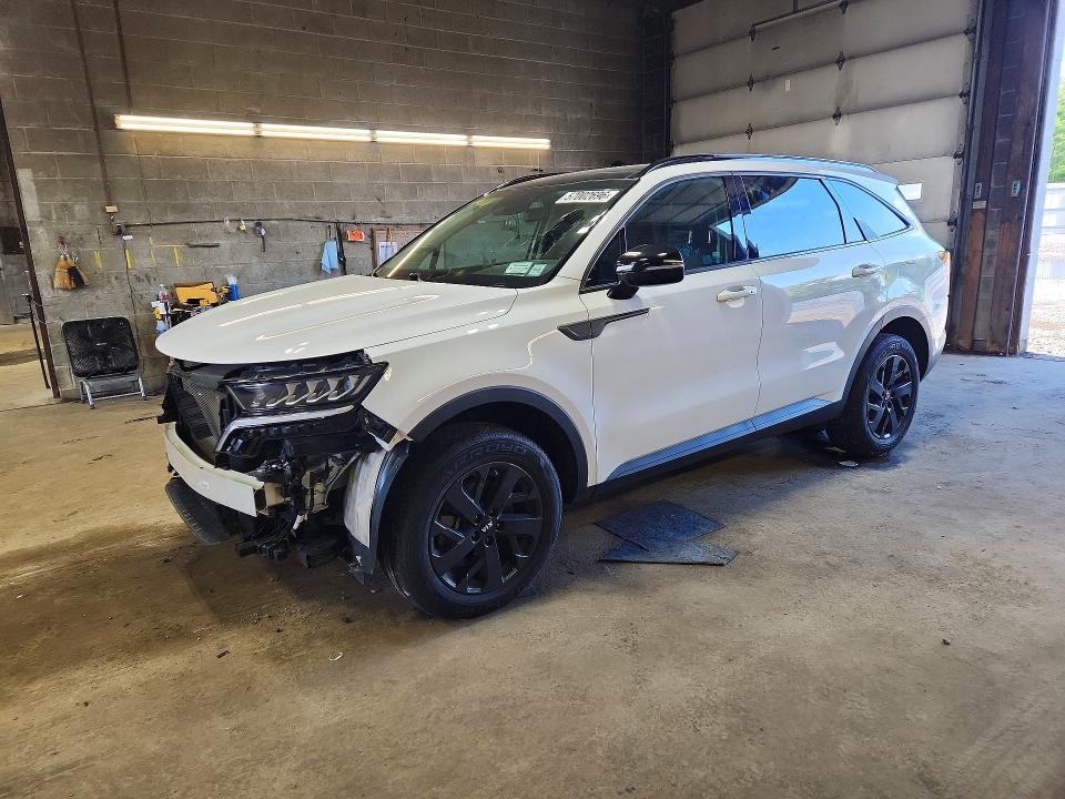 2021 Kia Sorento VIN 5XYRLDLC9MG050570 COPART salvage auction — FRONT END, Ny - Mv-907A Salvage Certificate, sold $8,200 on 2026-07-06 (photo 1)