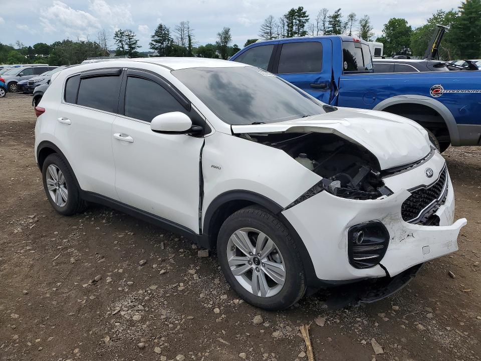 2018 Kia VIN KNDPMCAC5J7372388 COPART salvage auction — FRONT END, Md - Cert Of Salvage > 75% Damage, sold $2,400 on 2026-07-20 (photo 4)