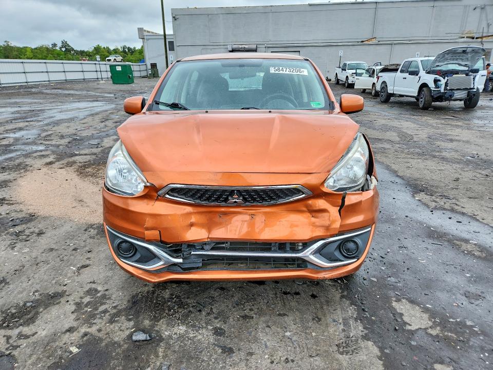 2020 Mitsubishi Mirage VIN ML32A3HJ8LH003452 COPART salvage auction — FRONT END, VA - CERT OF TITLE - SALVAGE, sold $1,700 on 2026-07-29 (photo 5)
