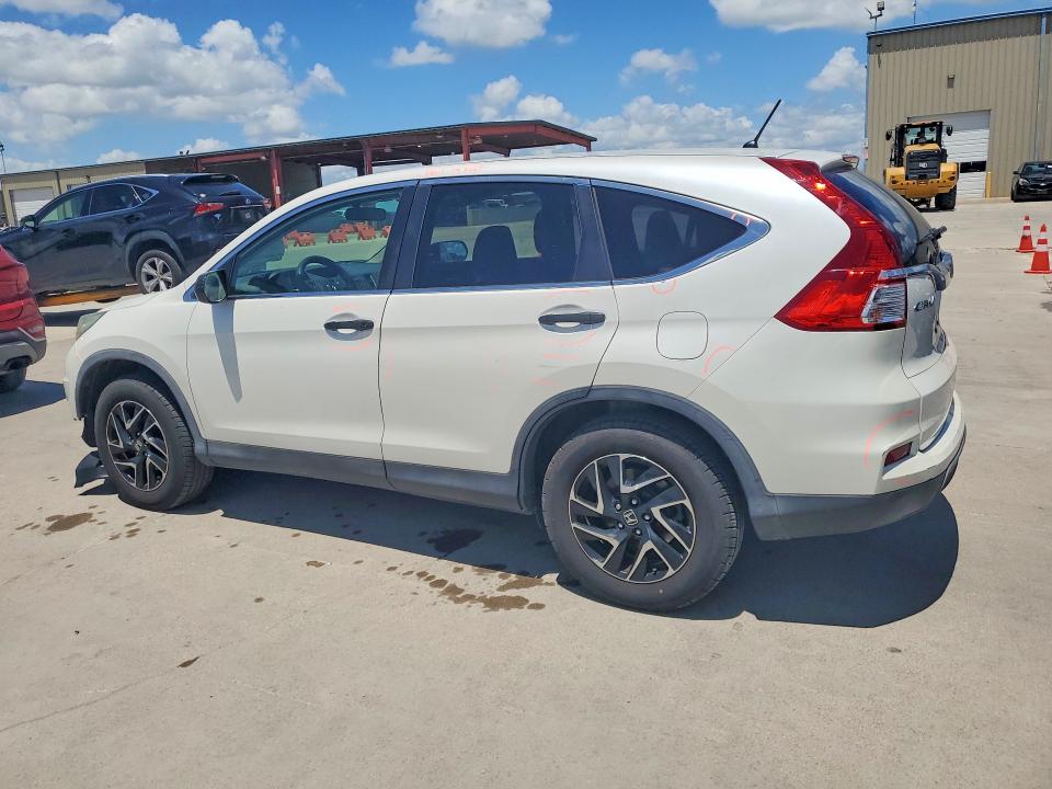 2016 Honda Cr-v VIN 5J6RM3H44GL005189 COPART salvage auction — HAIL, Ok - Cert Of Title-Salvage, sold $5,000 on 2026-07-02 (photo 2)