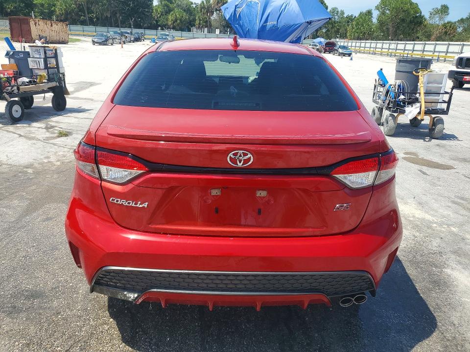 2021 Toyota Corolla VIN 5YFS4MCE3MP059230 COPART salvage auction — FRONT END, Fl - Certificate Of Destruction, sold $150 on 2026-07-29 (photo 6)