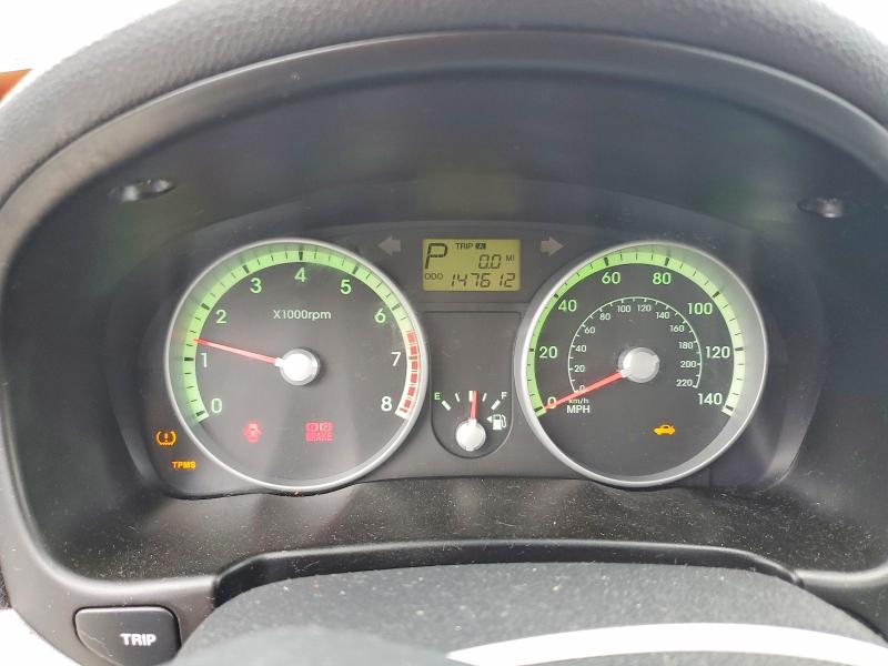 2009 Hyundai Accent VIN KMHCN46CX9U284102 COPART salvage auction — REAR END, Wa - Bill Of Sale, sold $225 on 2026-07-27 (photo 9)