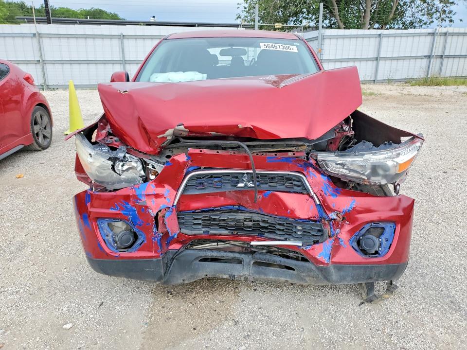 2015 Mitsubishi VIN 4A4AP3AU4FE021182 COPART salvage auction — FRONT END, Tx - Salvage Vehicle Title, sold $375 on 2026-07-09 (photo 5)