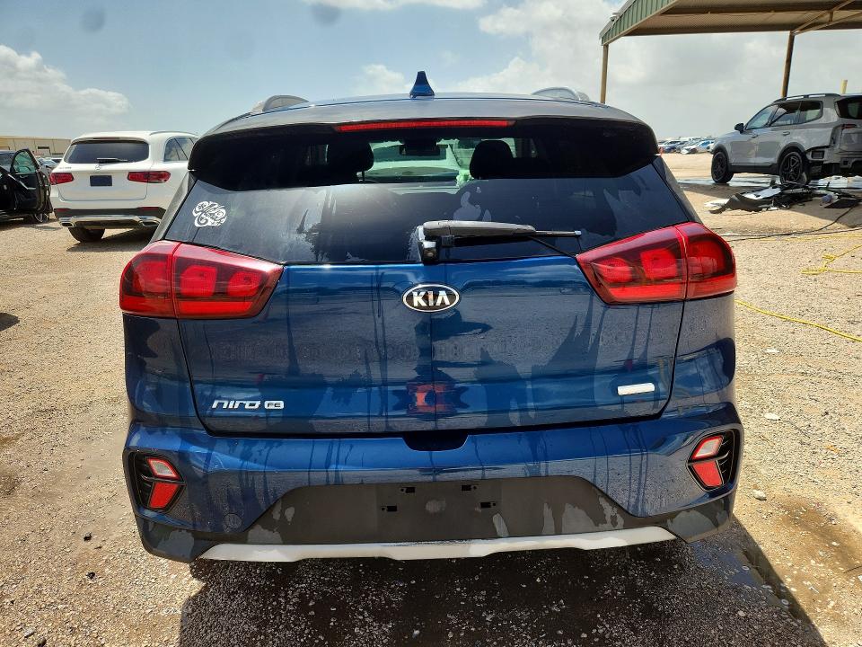 2020 Kia Niro VIN KNDCB3LCXL5369339 COPART salvage auction — FRONT END, TX - CERTIFICATE OF TITLE, sold $90 on 2026-07-16 (photo 6)