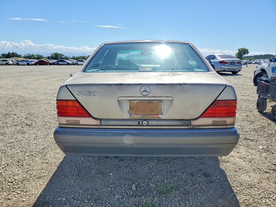 1995 Mercedes-benz S class VIN WDBGA43E9SA252433 COPART salvage auction — FRONT END, AZ - DIS/DLR/EXP ONLY CLEAN TITLE, sold $550 on 2026-07-17 (photo 6)